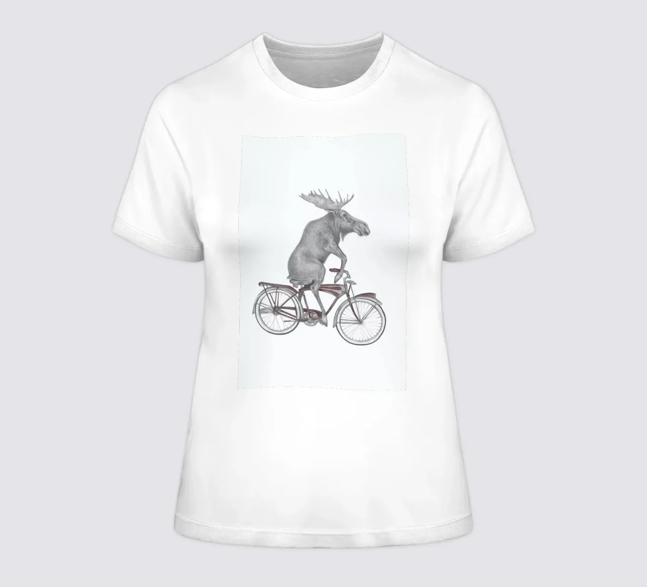 Murray Maynooth Moose Frauen T-Shirt von Le Canot Rouge