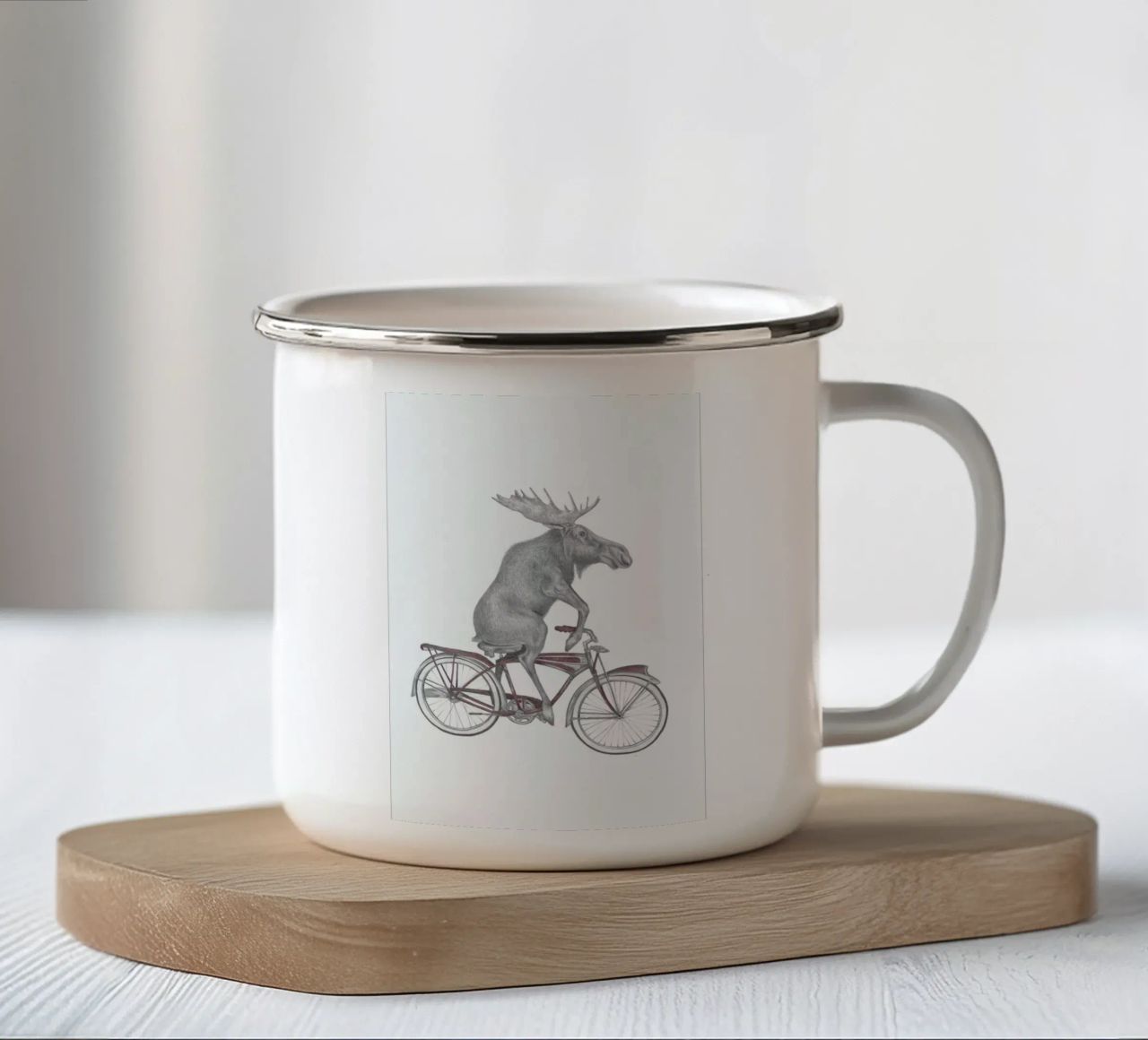 Murray Maynooth Moose tazza in smalto da Le Canot Rouge