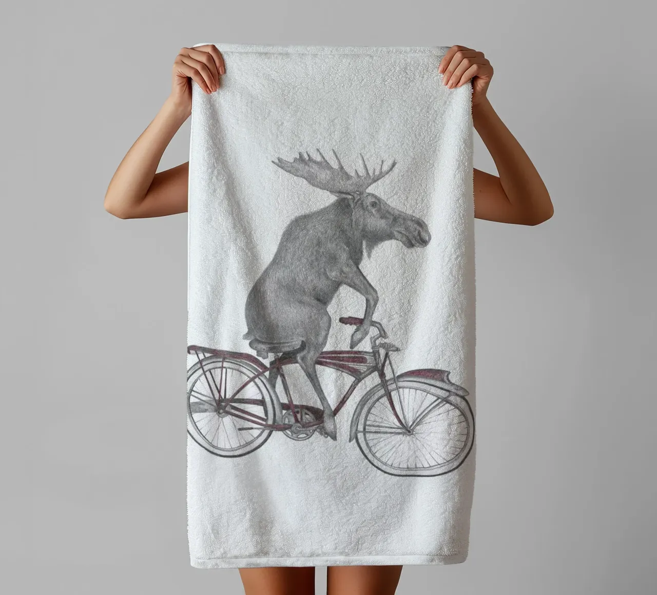 Murray Maynooth Moose asciugamano da bagno da Le Canot Rouge