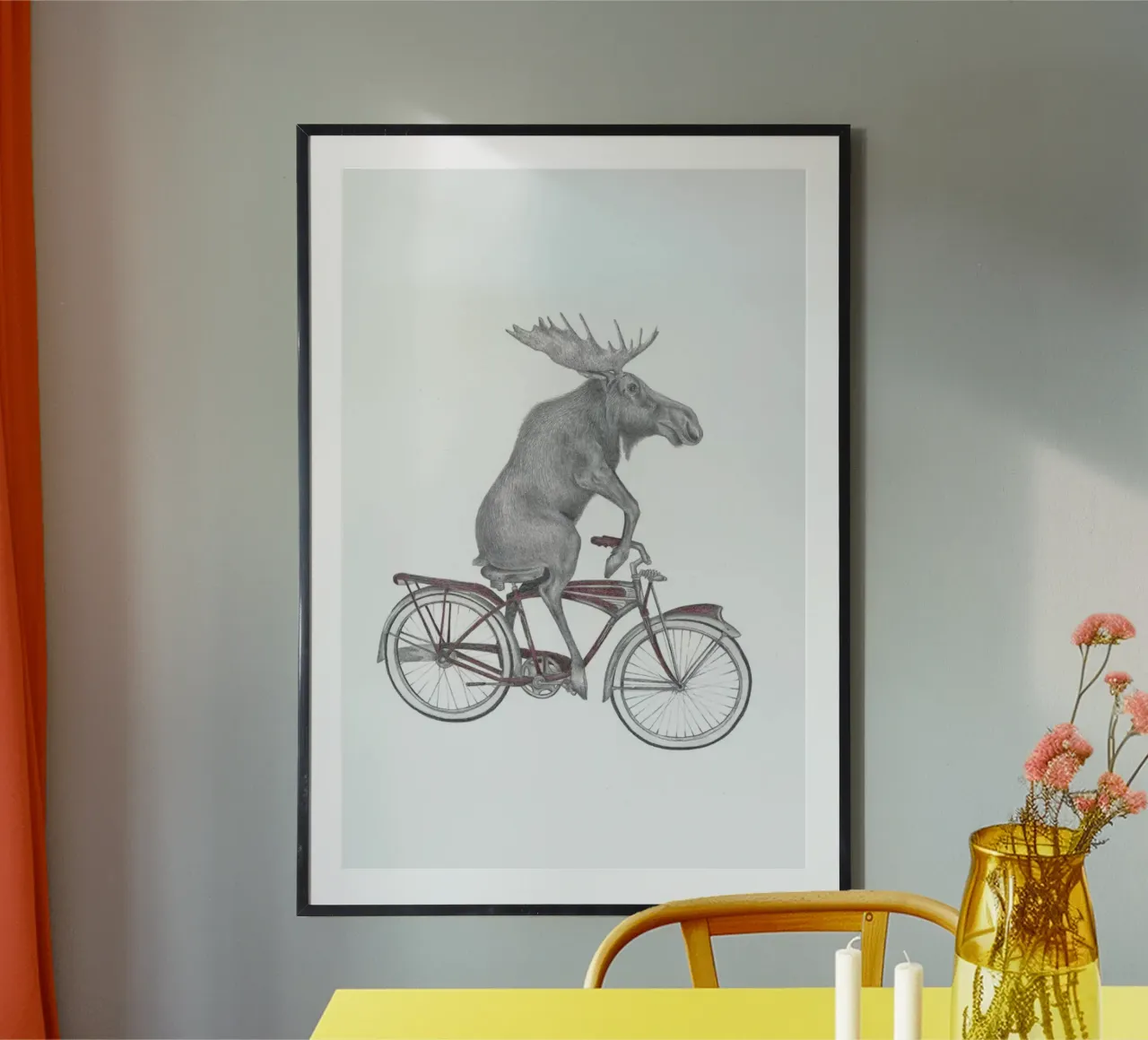 Murray Maynooth Moose poster da Le Canot Rouge