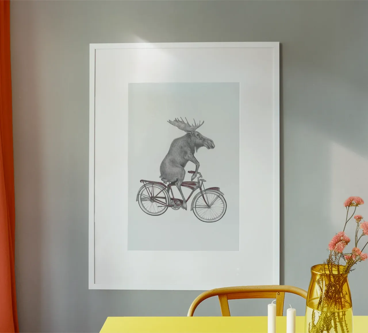 Murray Maynooth Moose poster da Le Canot Rouge