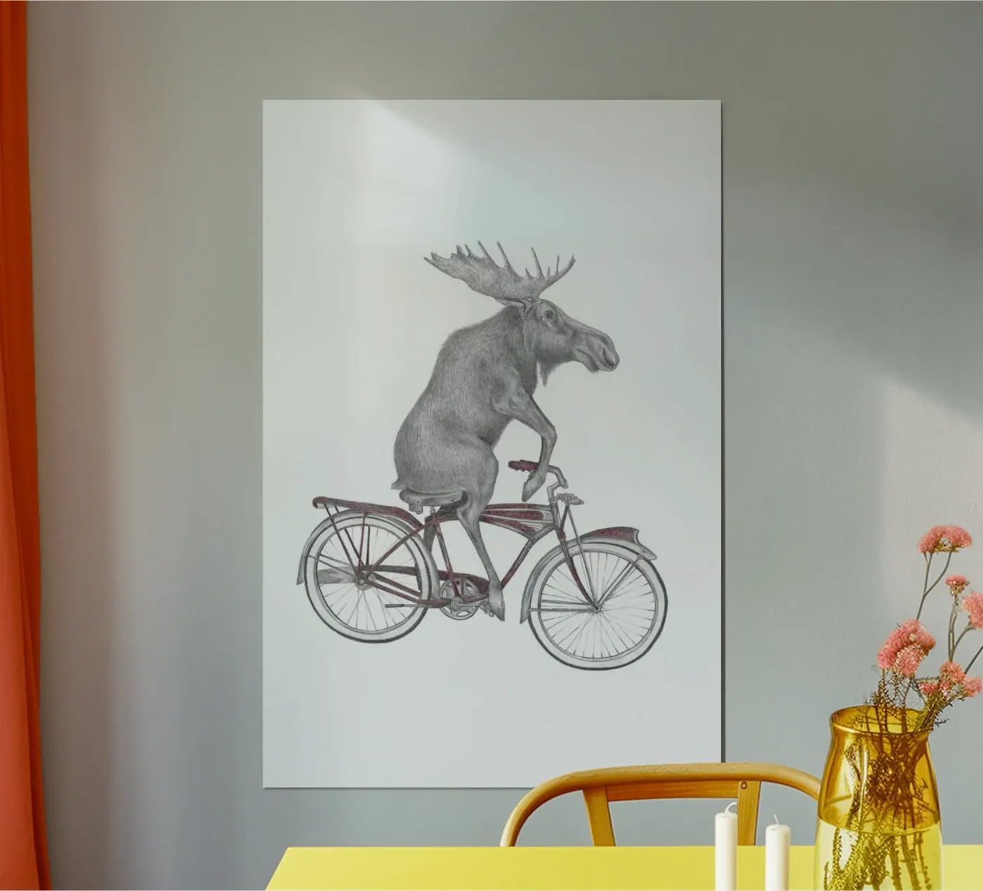 Murray Maynooth Moose poster by Le Canot Rouge