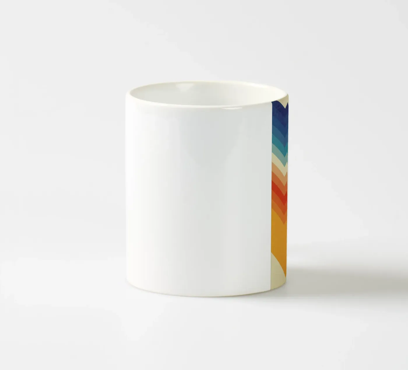 Barricade ceramic mug by Tracie Andrews