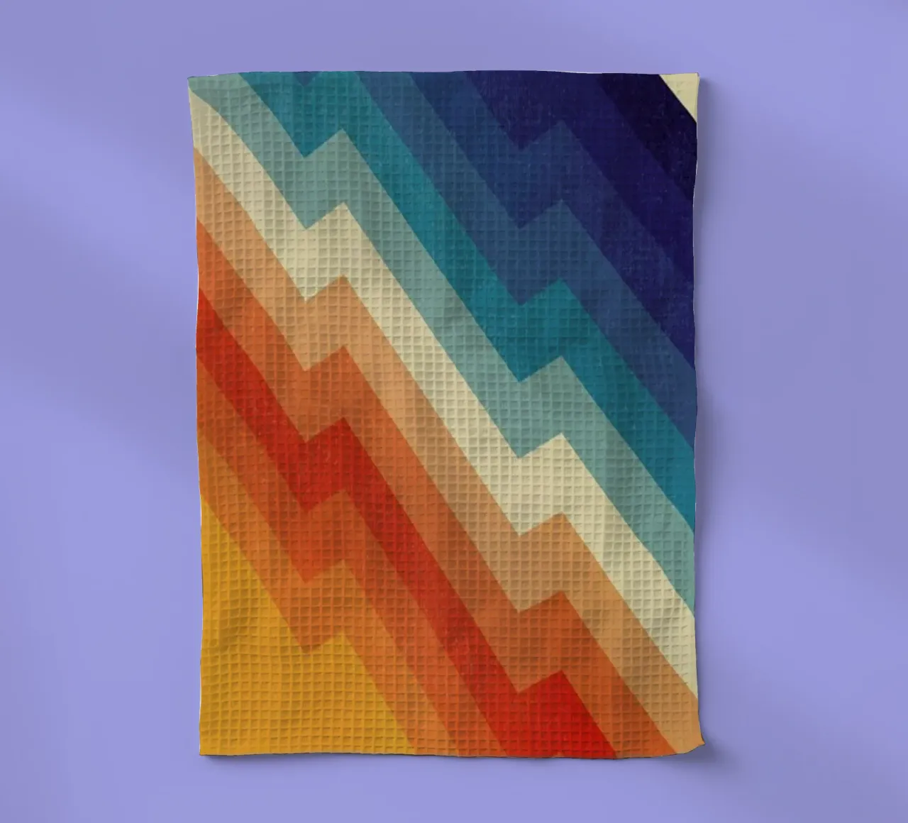 Barricade tea towel by Tracie Andrews