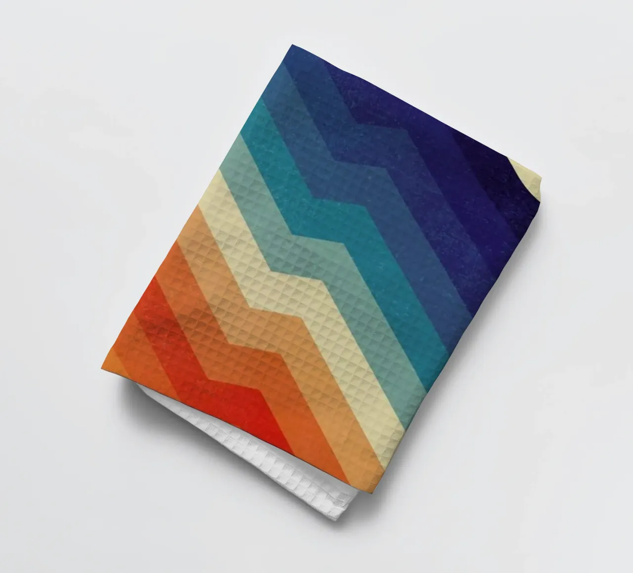 Barricade tea towel by Tracie Andrews