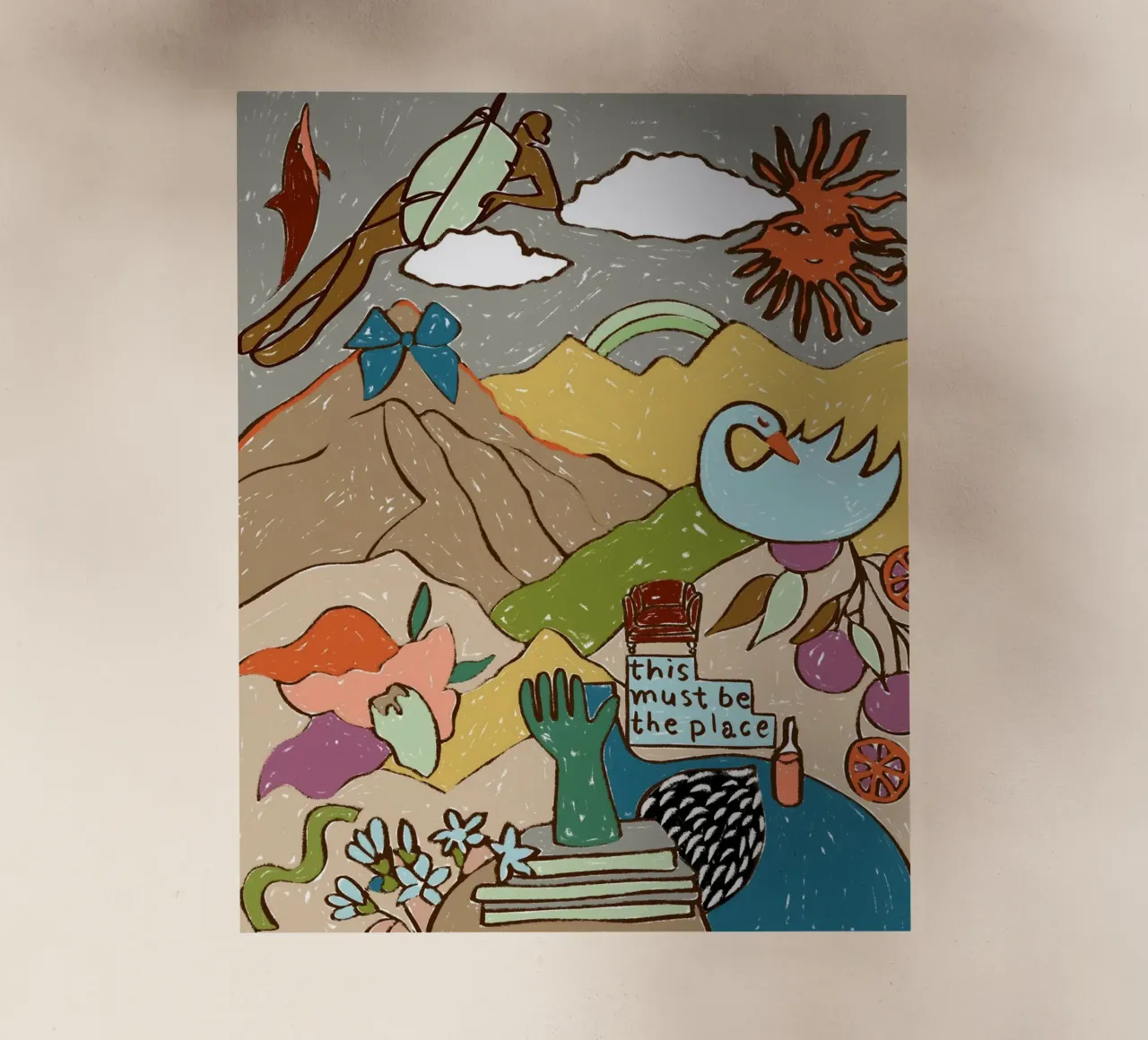 Questo deve essere il posto giusto pellicola backlit da 83oranges