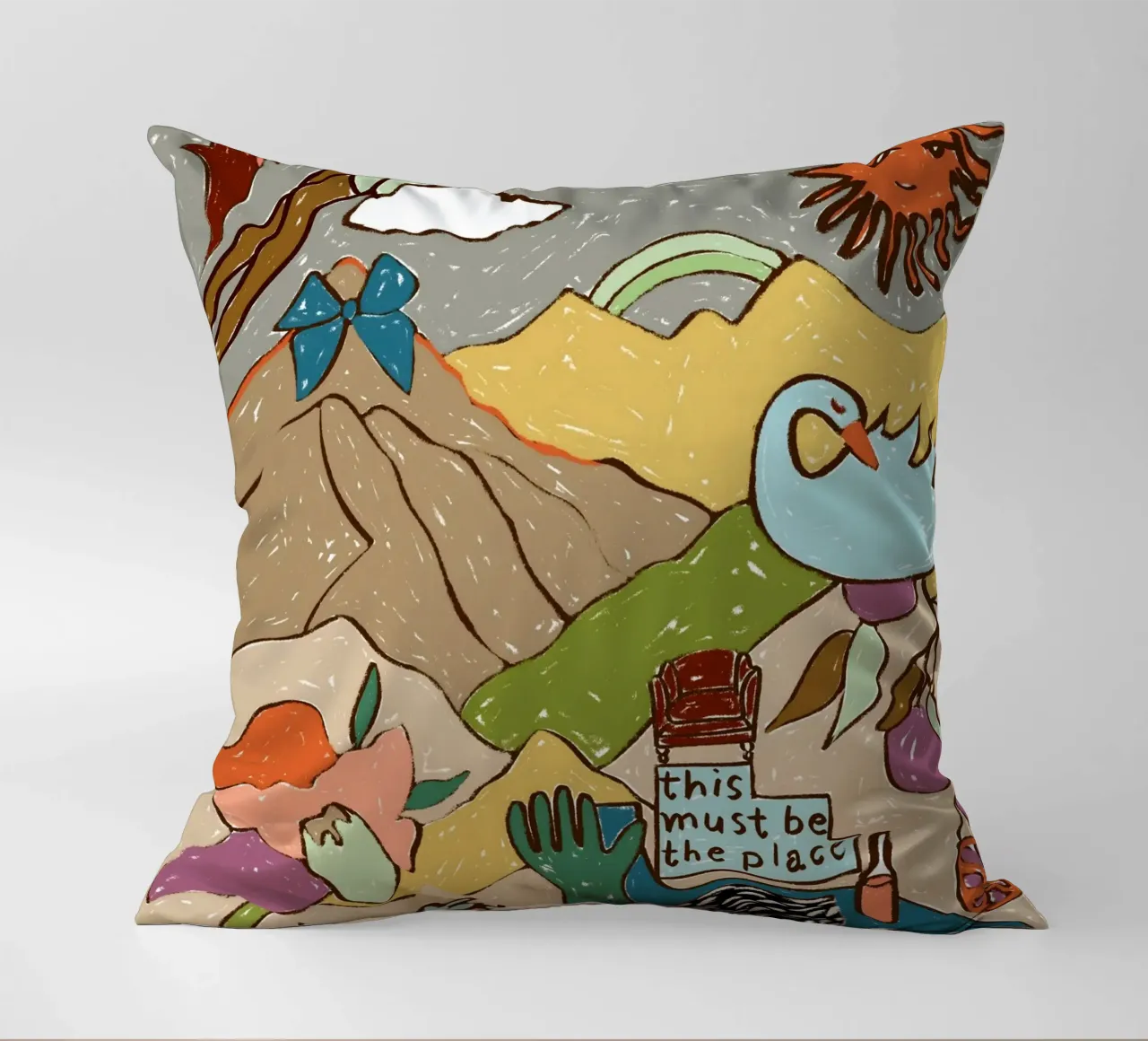 Questo deve essere il posto giusto cuscino da 83oranges