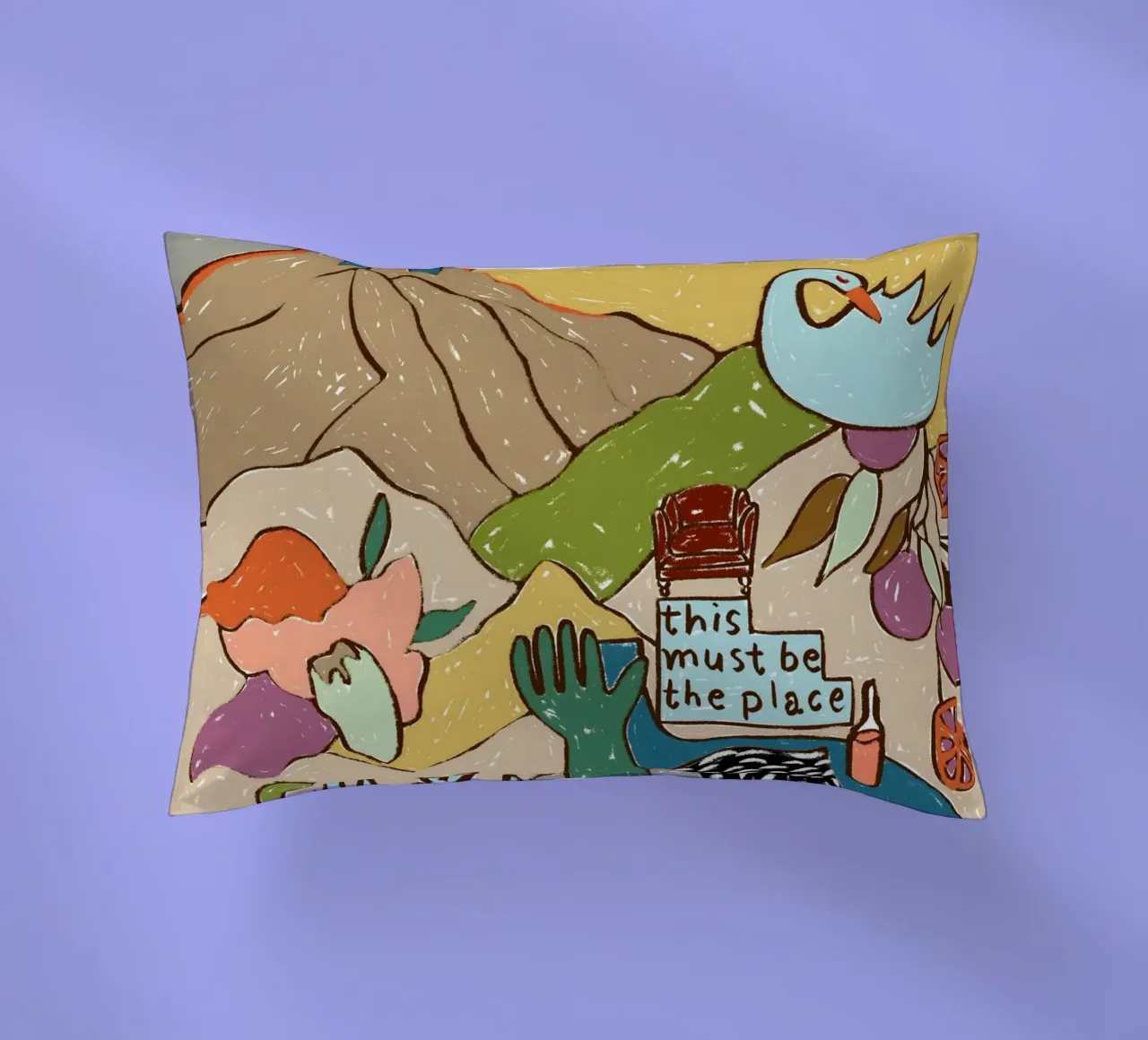 Questo deve essere il posto giusto cuscino da 83oranges