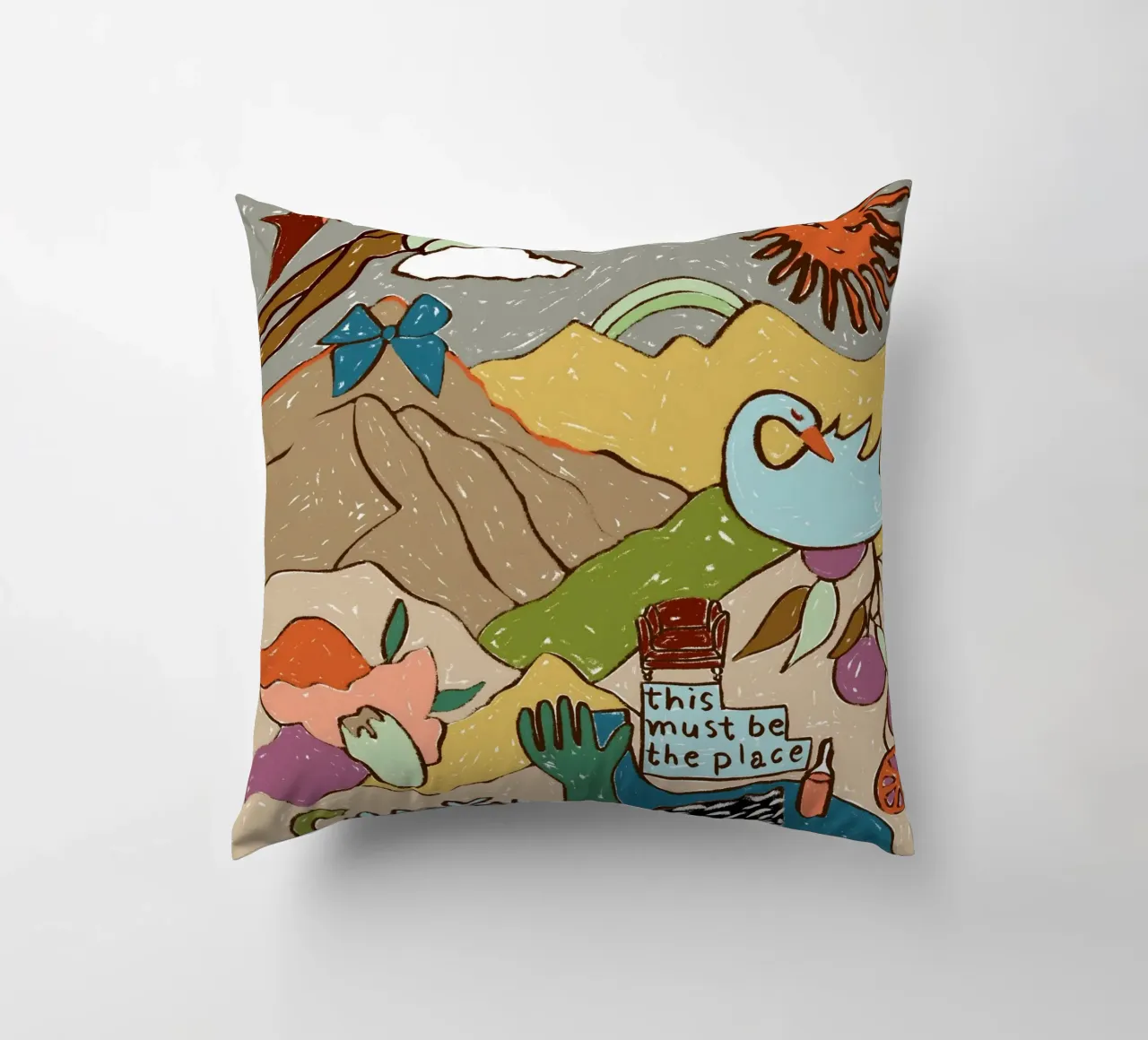 Questo deve essere il posto giusto cuscino da 83oranges