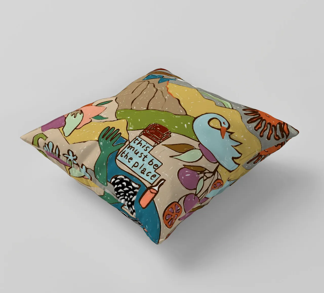 Questo deve essere il posto giusto cuscino da 83oranges