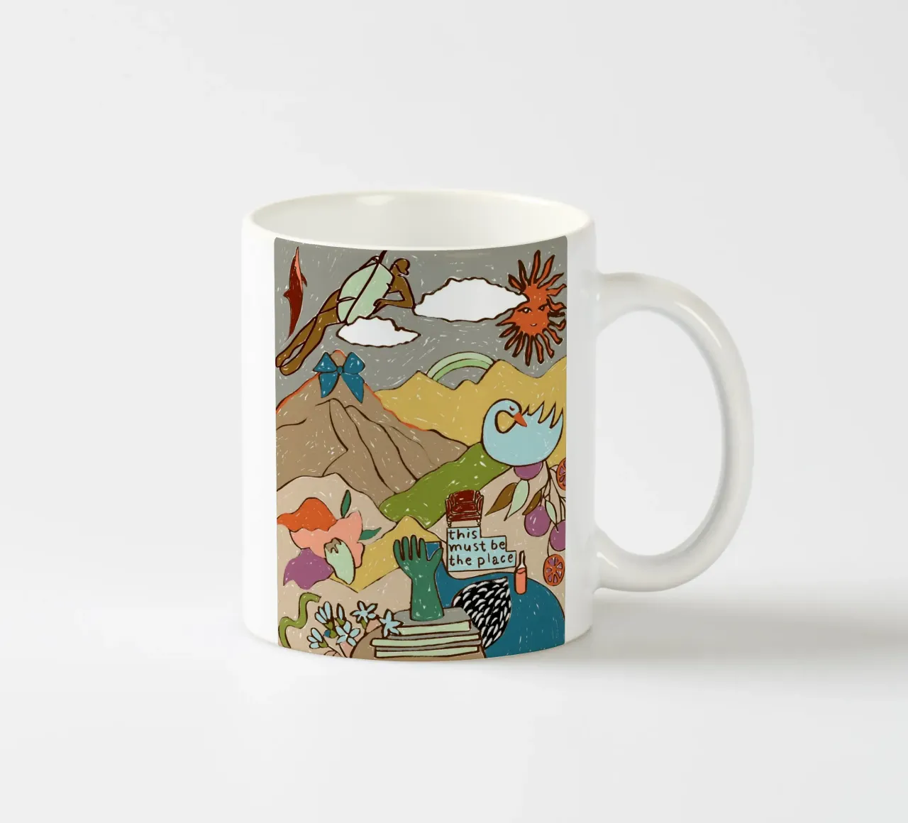 Questo deve essere il posto giusto tazza in ceramica da 83oranges