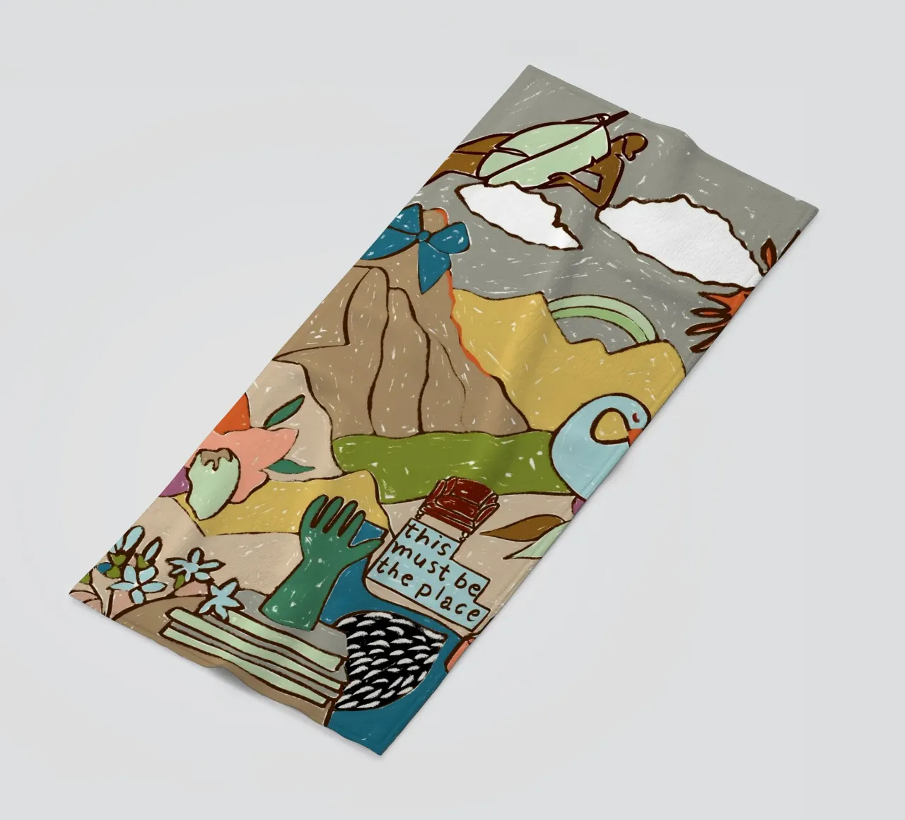 Questo deve essere il posto giusto telo mare da 83oranges