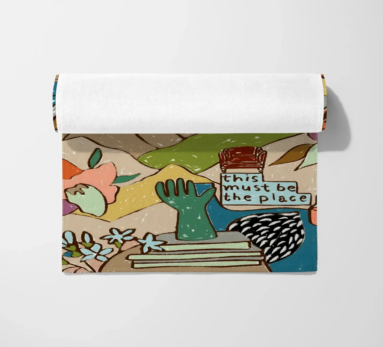 Questo deve essere il posto giusto telo mare da 83oranges