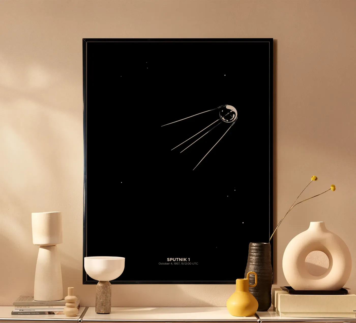 SPUTNIK 1 poster by 7115