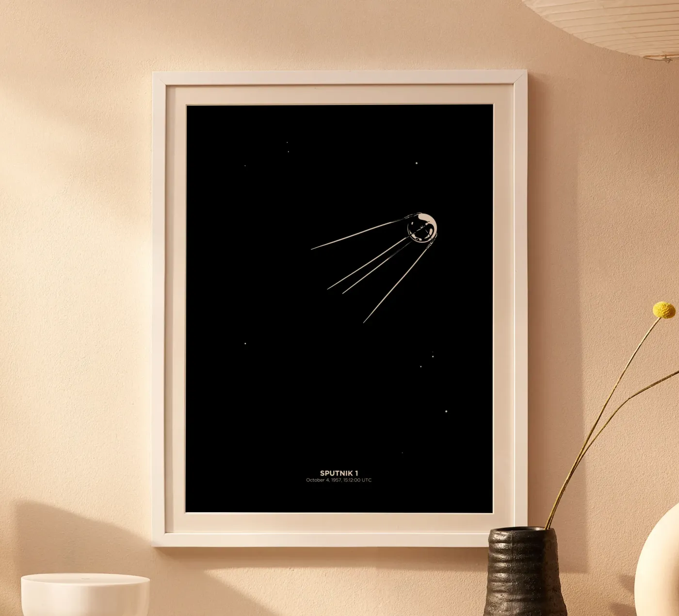 SPUTNIK 1 poster by 7115