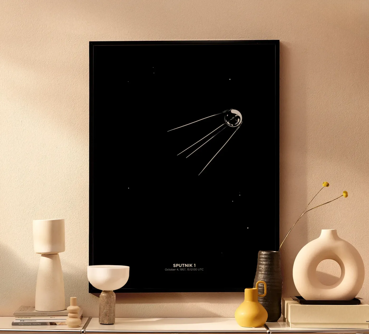 SPUTNIK 1 poster by 7115