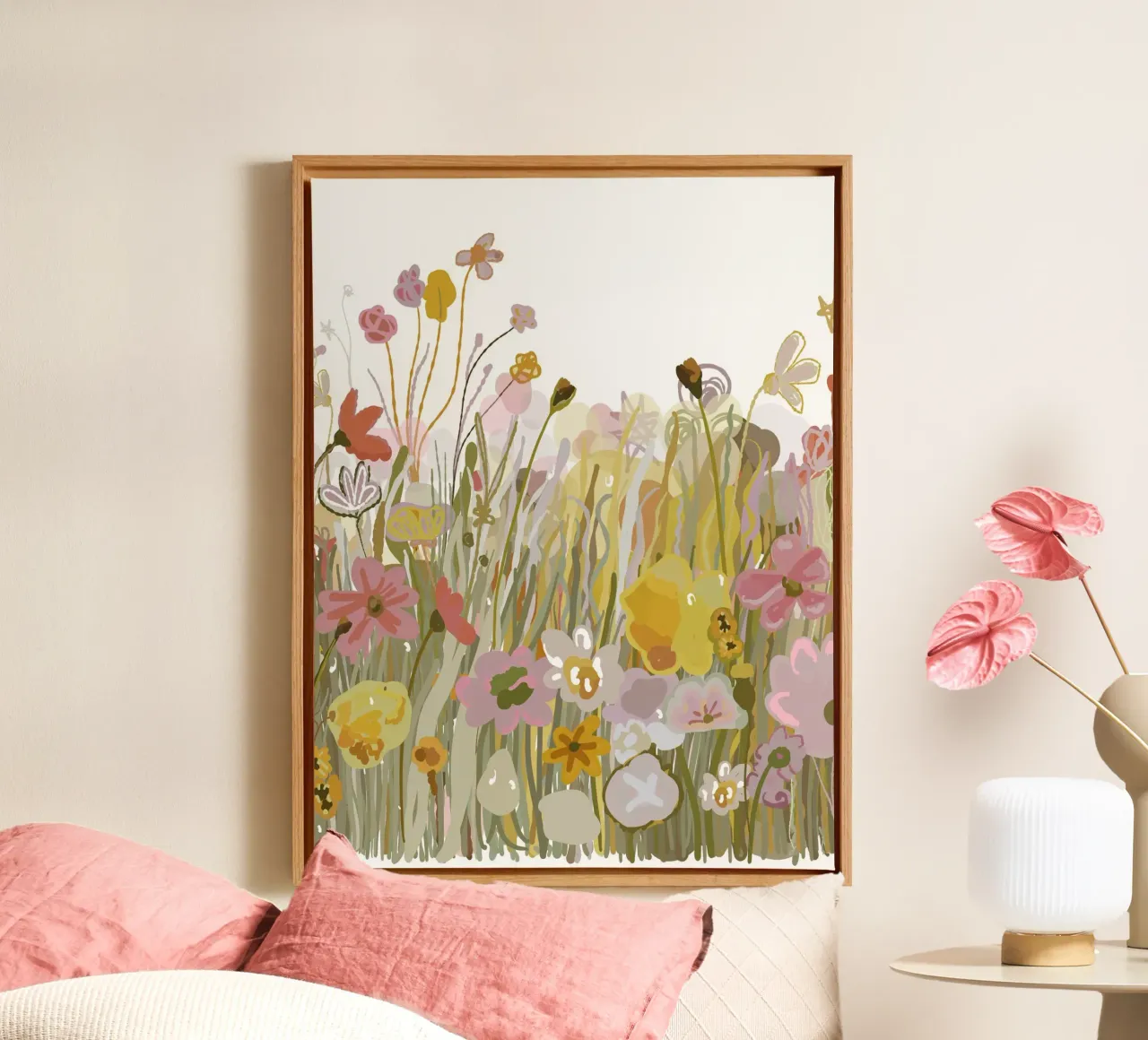 Spring filed canvas by GalerieGG