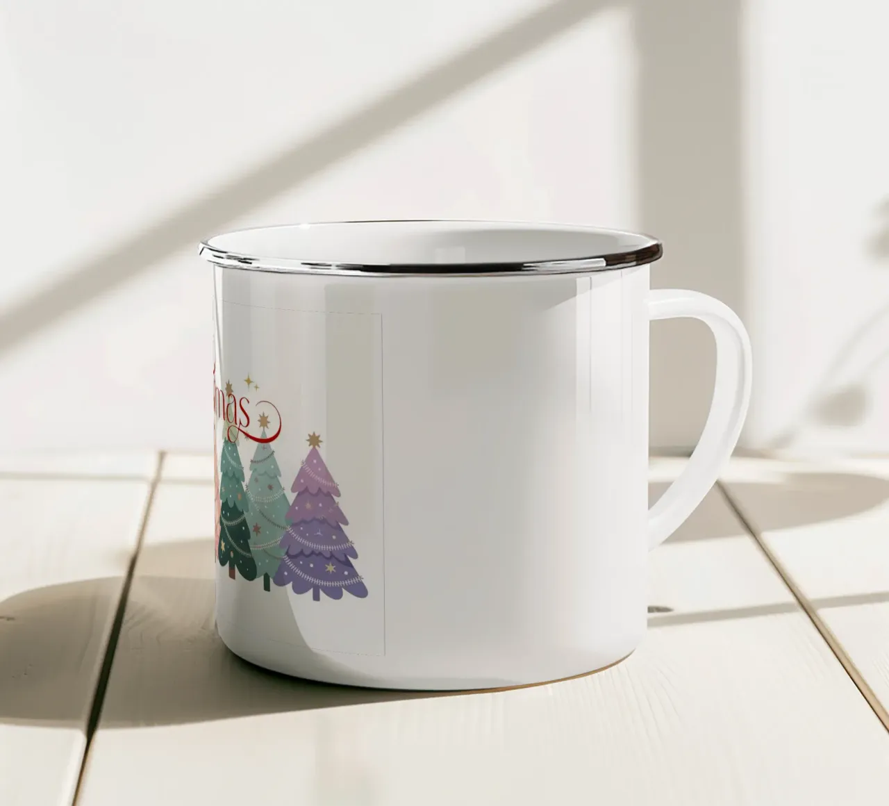 Pastel Forest tazza in smalto da brunaeuflauzino