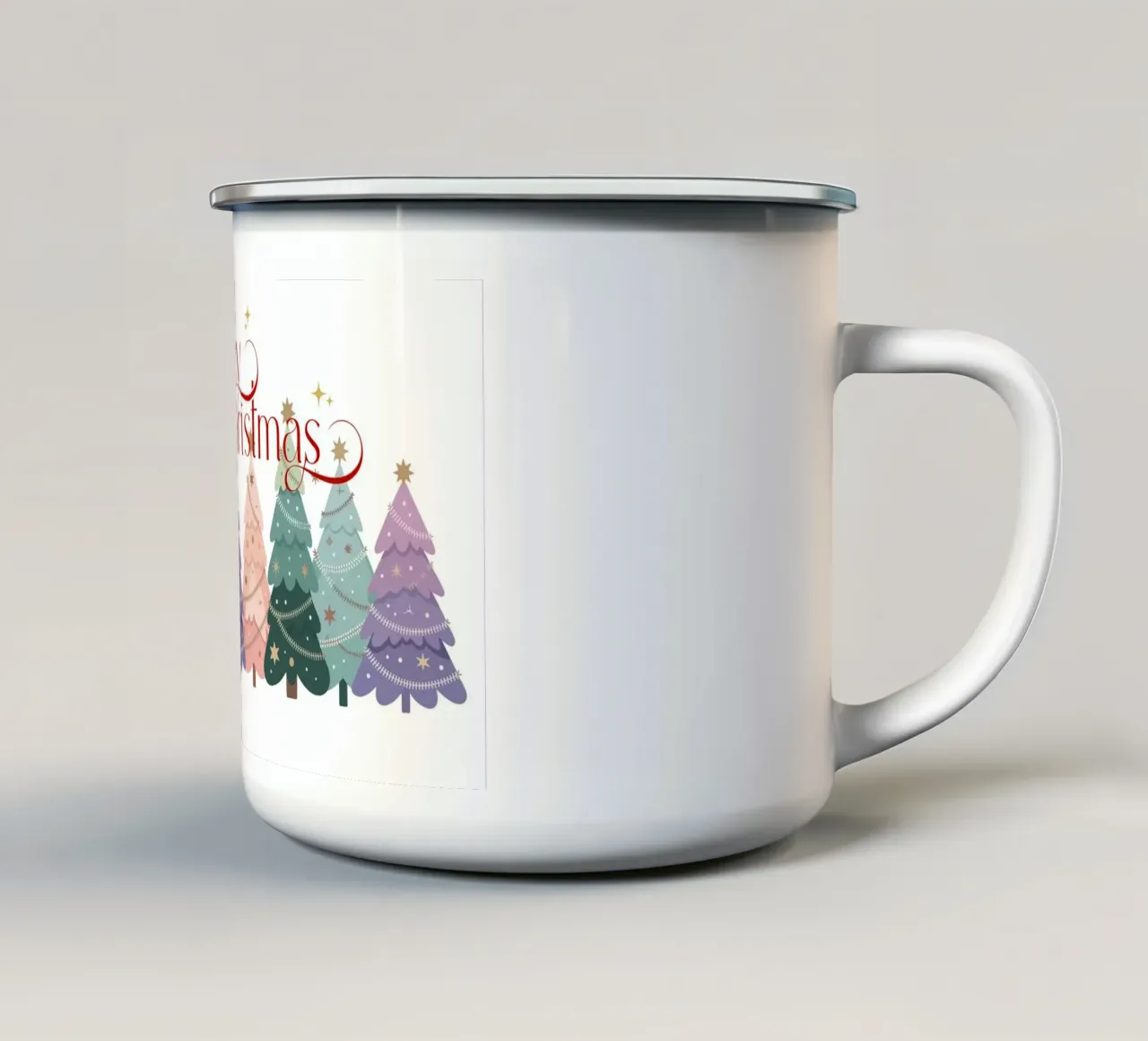 Pastel Forest tazza in smalto da brunaeuflauzino