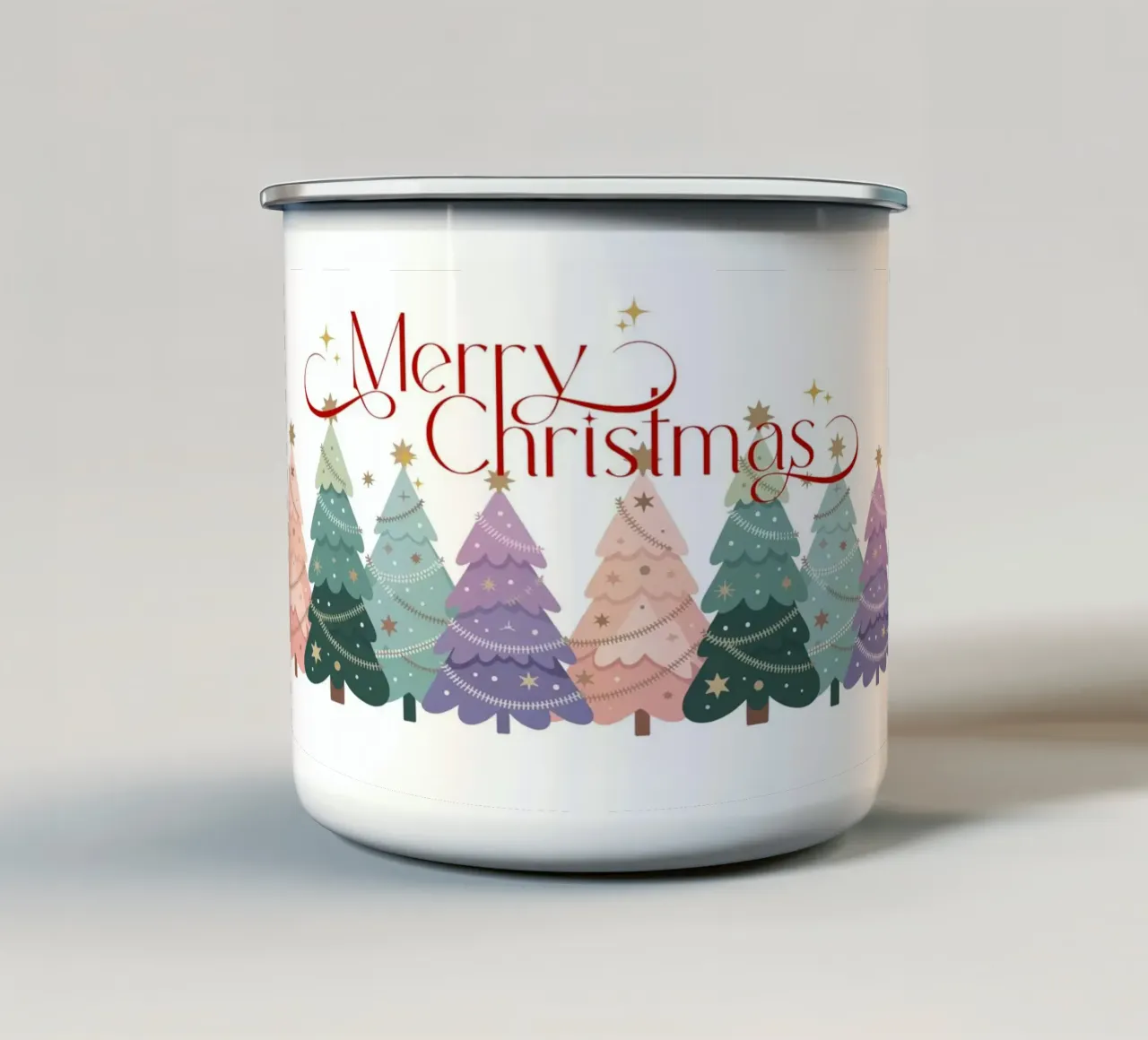 Pastel Forest tazza in smalto da brunaeuflauzino