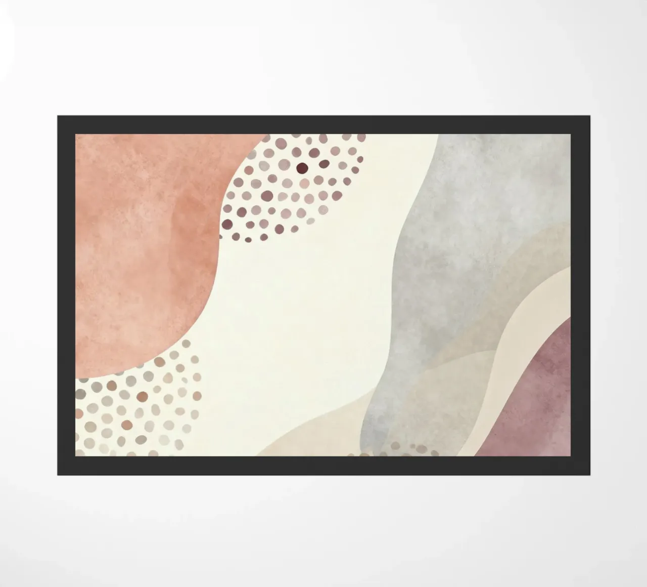 Abstract Boho, Soft Terracotta and Beige Scandi Art zerbino da EverLuvv Studio