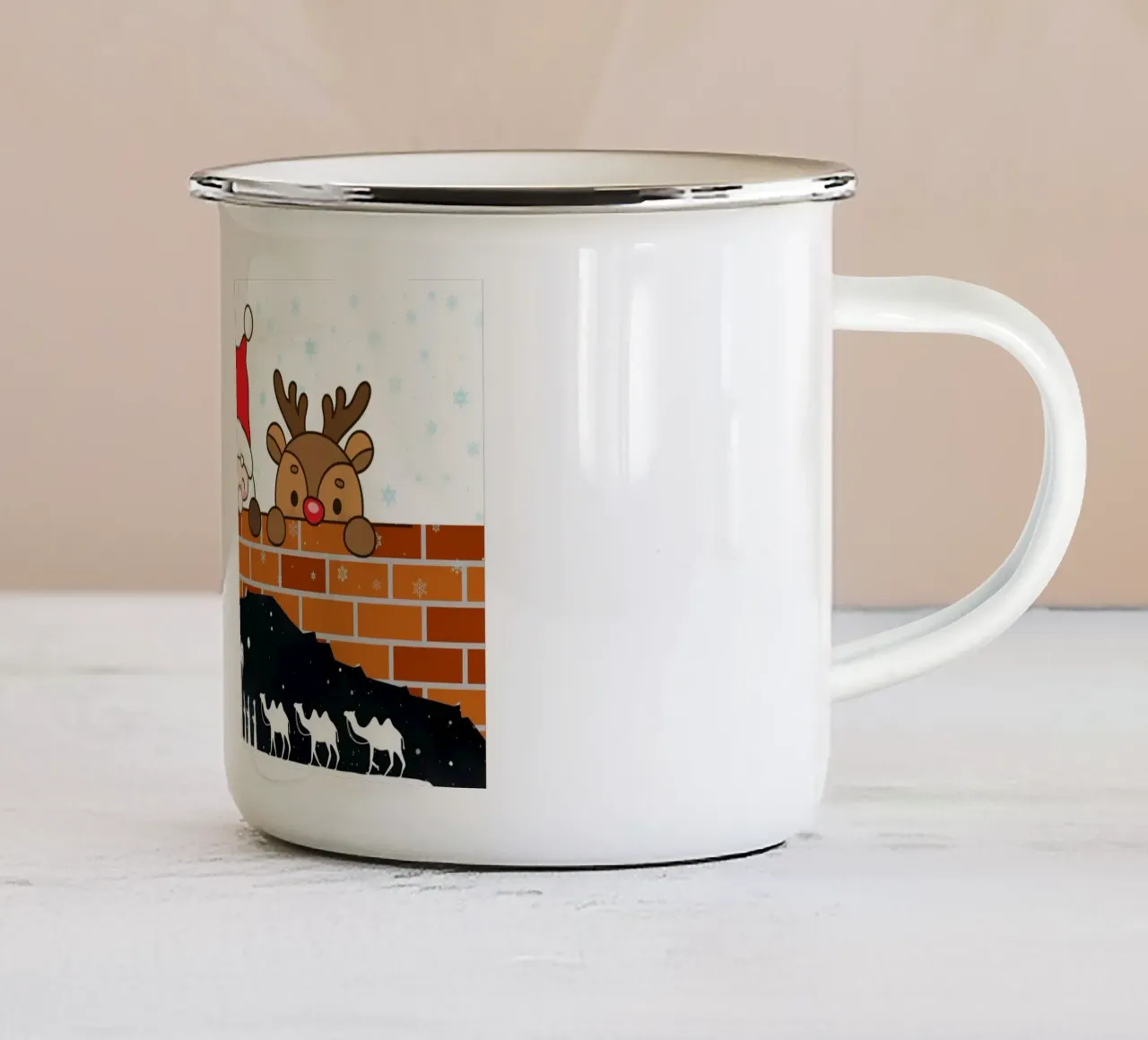 Nativity Watch tazza in smalto da brunaeuflauzino