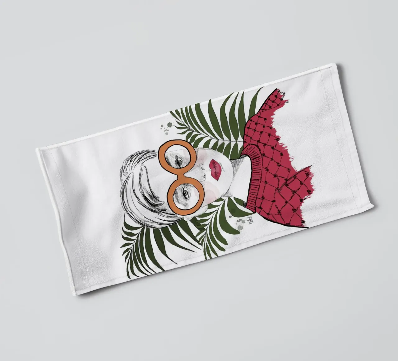 stay unique darling towel by Nathys_illustration