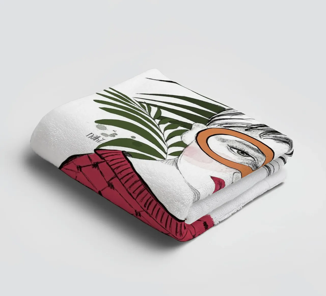 stay unique darling towel by Nathys_illustration