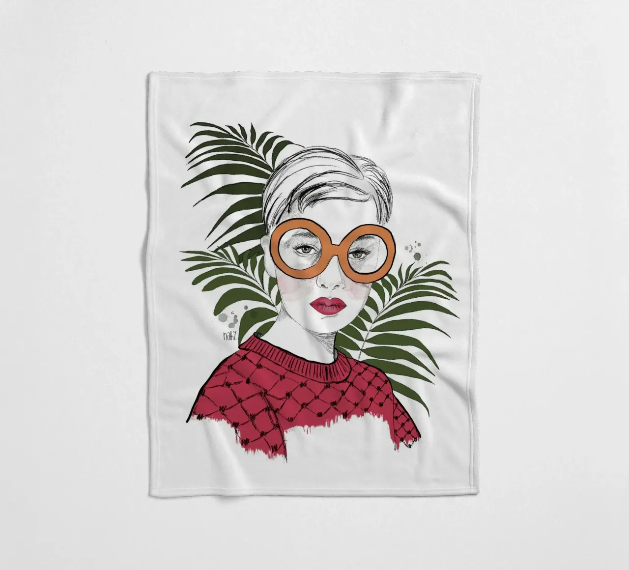 stay unique darling coperta in pile da Nathys_illustration