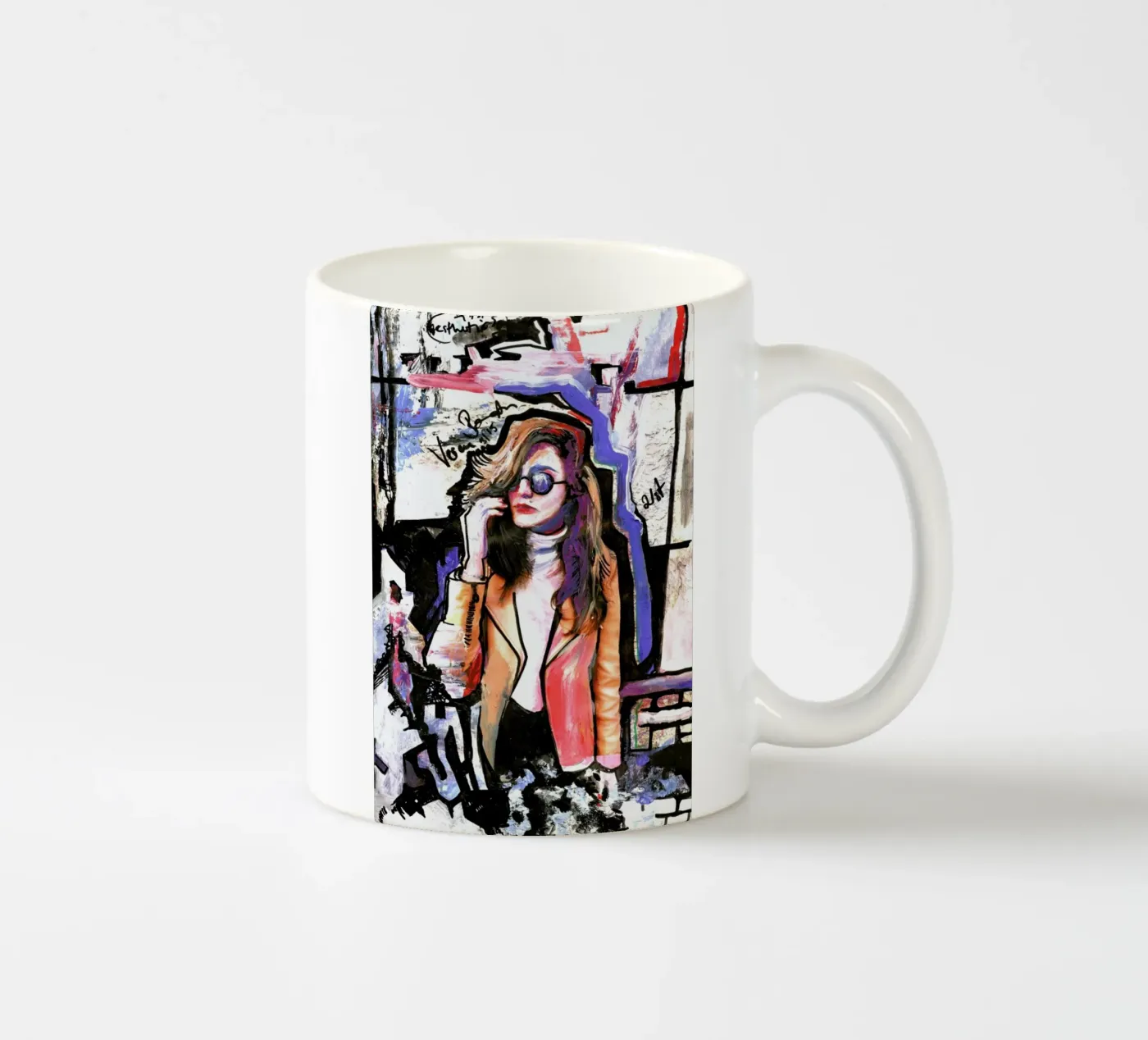 Factor II ceramic mug by Verena Bonath | 21st aesthetics