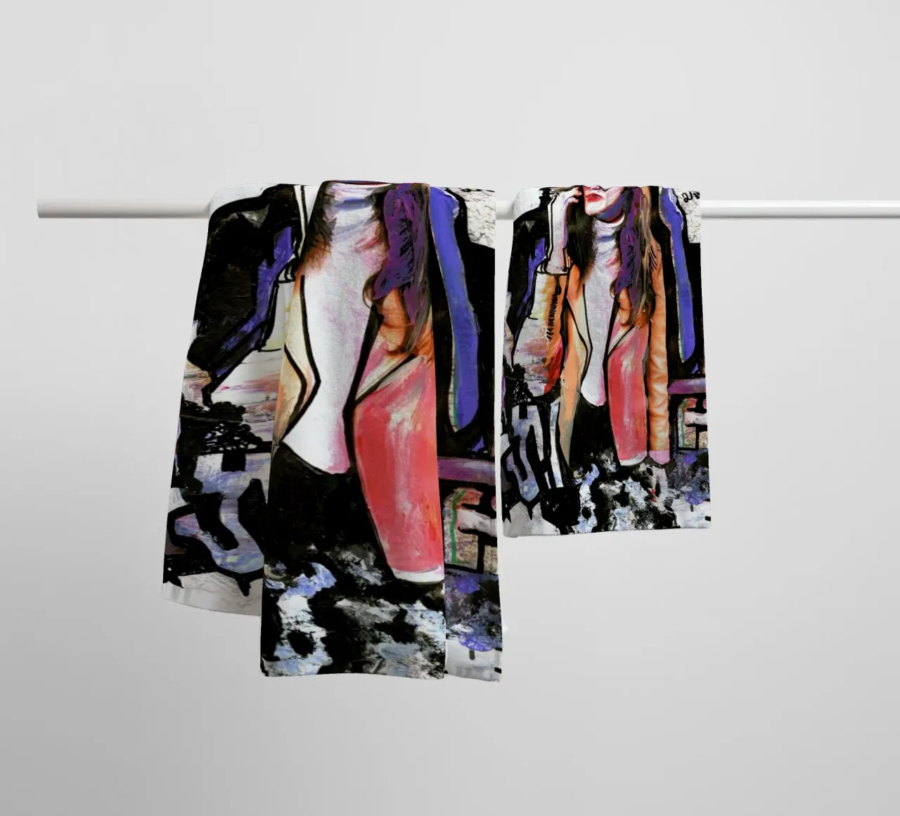 Factor II asciugamano da bagno da Verena Bonath | 21st aesthetics