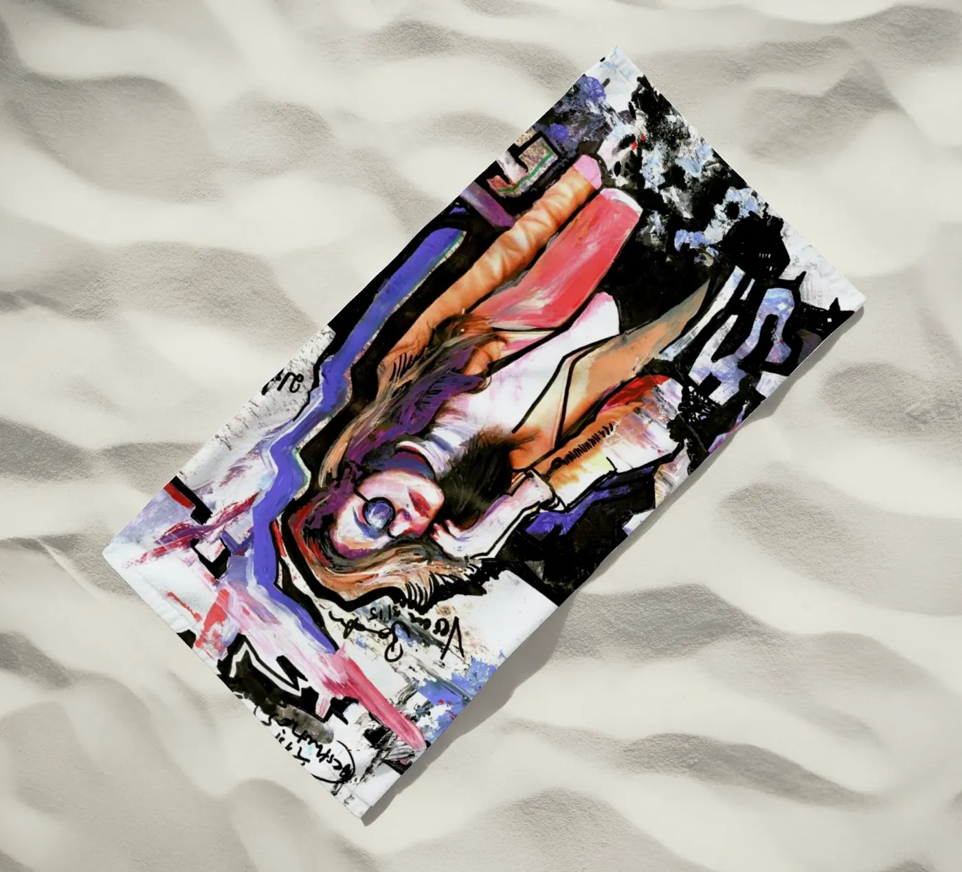 Factor II Strandtuch von Verena Bonath | 21st aesthetics