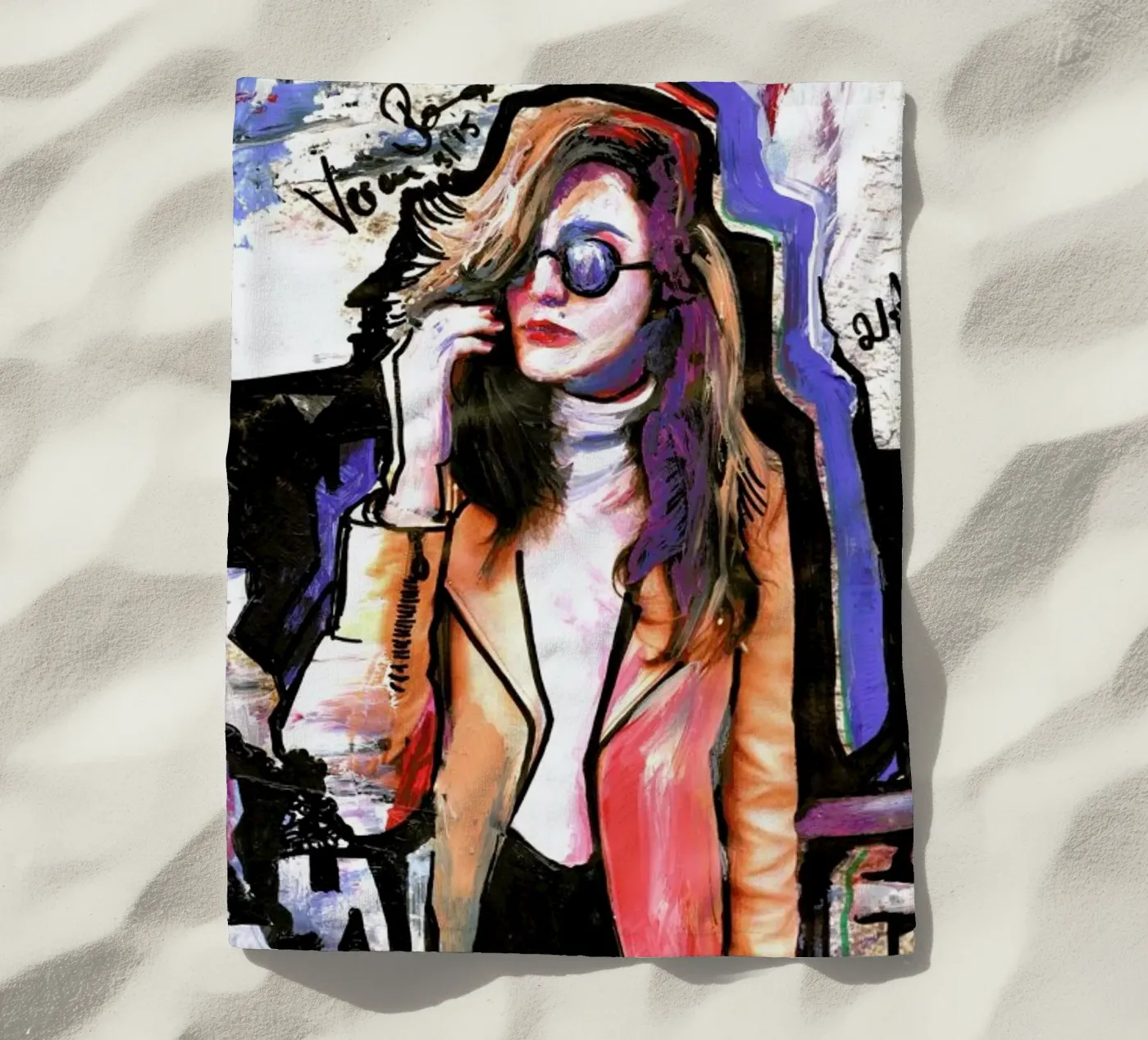 Factor II Strandtuch von Verena Bonath | 21st aesthetics