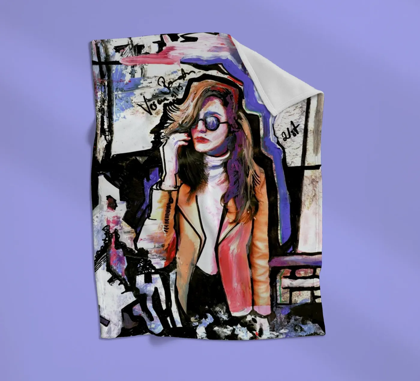 Factor II Fleecedecke von Verena Bonath | 21st aesthetics