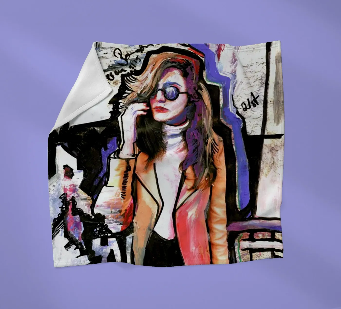 Factor II Fleecedecke von Verena Bonath | 21st aesthetics