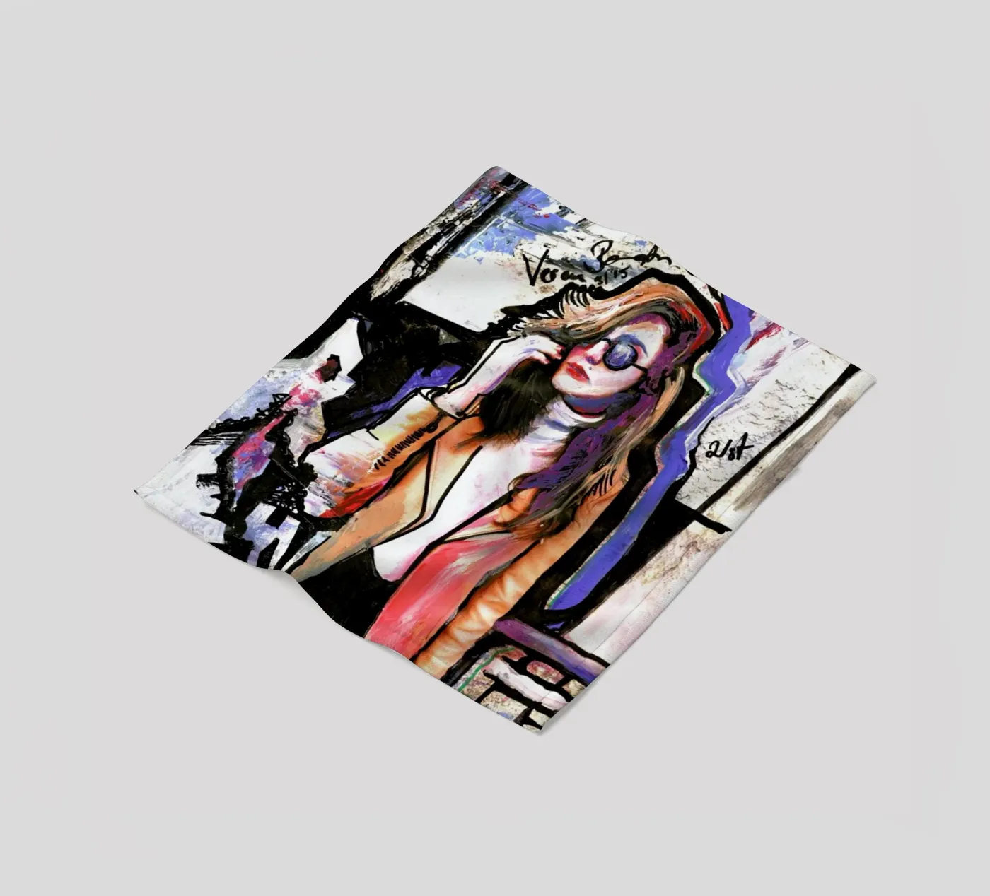 Factor II Fleecedecke von Verena Bonath | 21st aesthetics