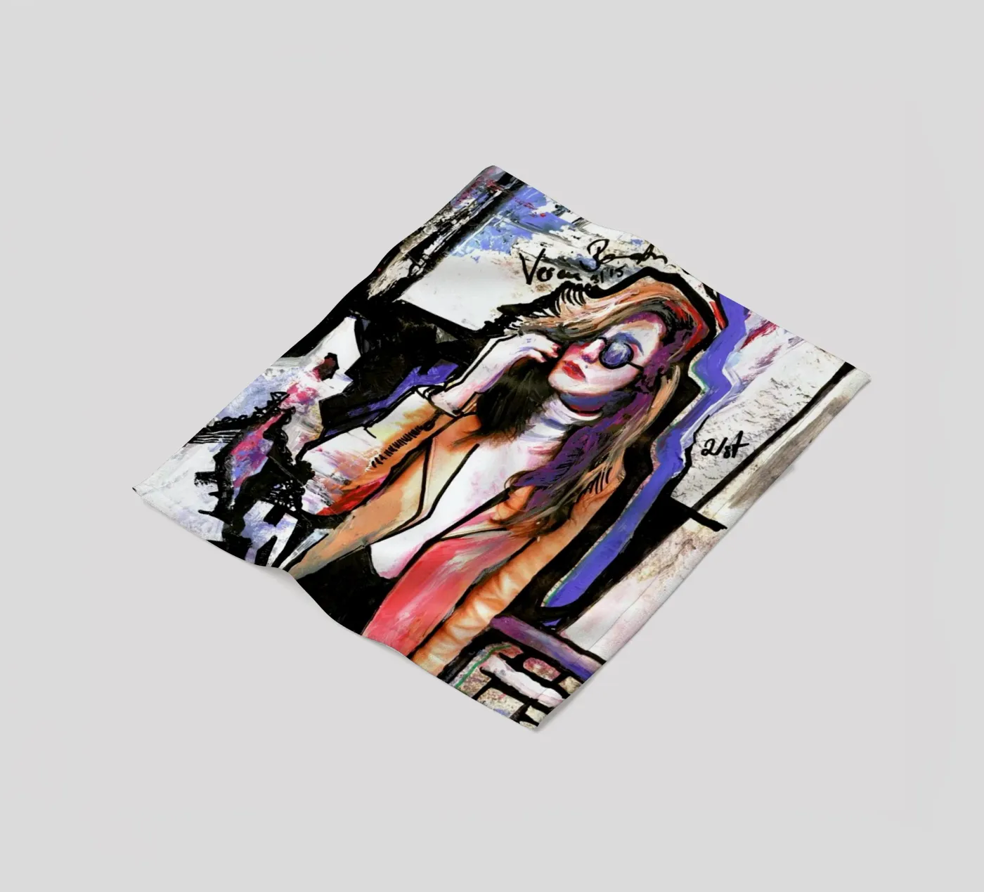 Factor II Fleecedecke von Verena Bonath | 21st aesthetics