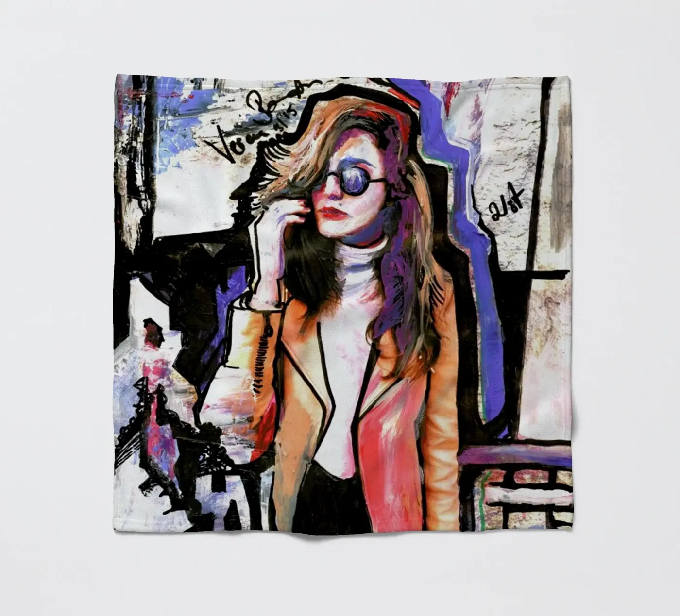 Factor II Fleecedecke von Verena Bonath | 21st aesthetics