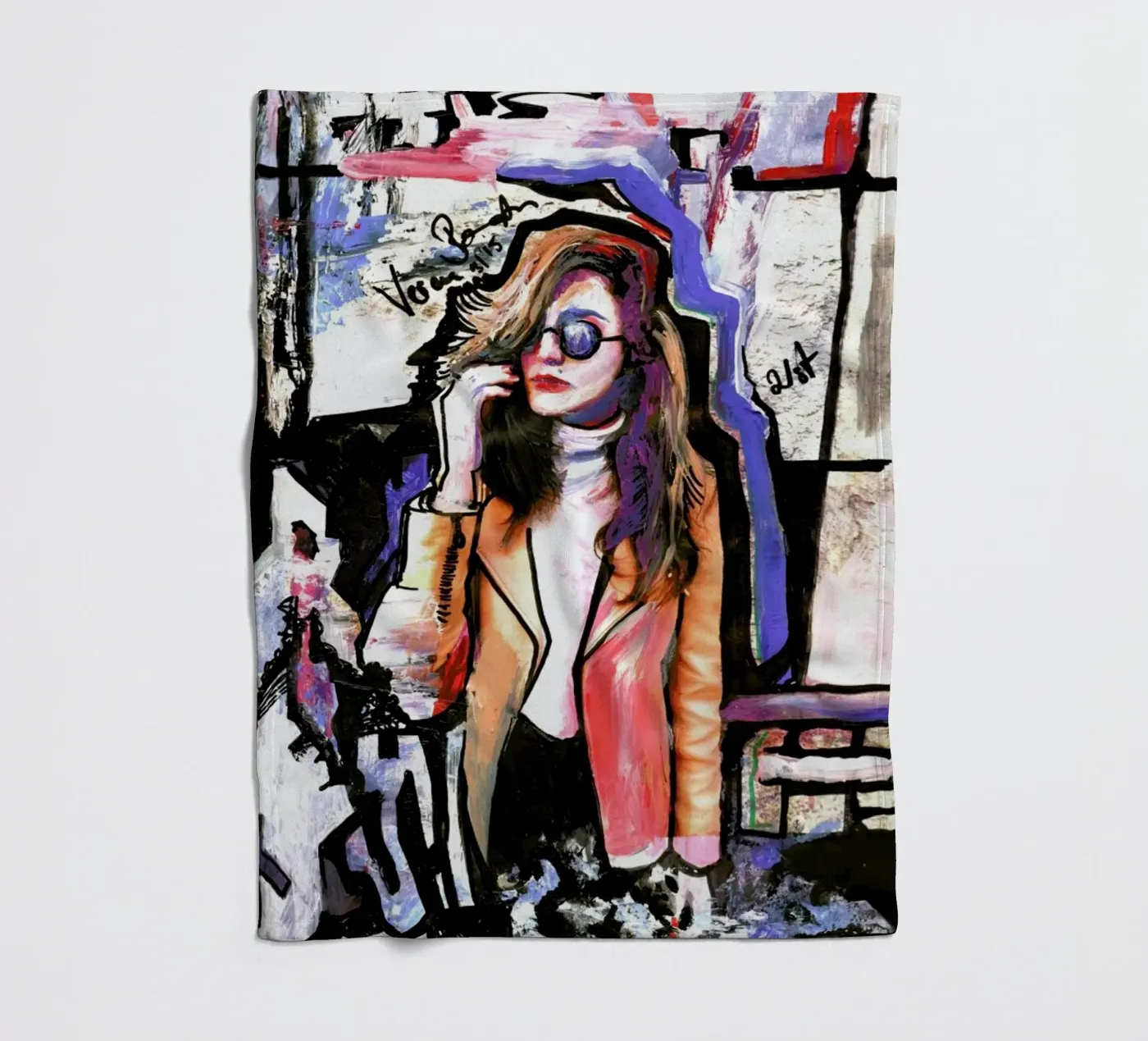 Factor II Fleecedecke von Verena Bonath | 21st aesthetics