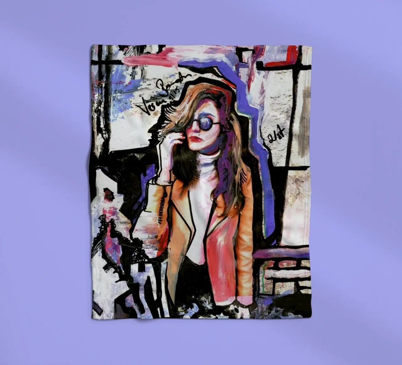 Factor II coperta in pile da Verena Bonath | 21st aesthetics