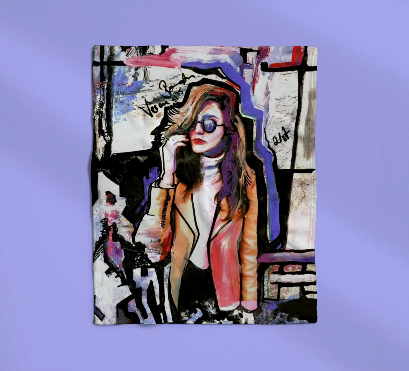 Factor II Fleecedecke von Verena Bonath | 21st aesthetics