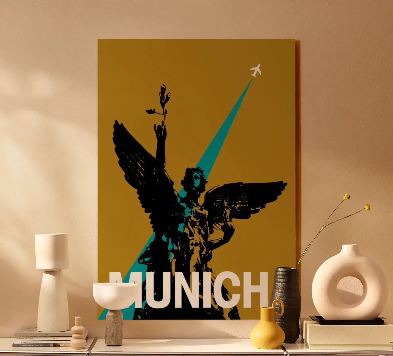 München acryl van kathrin-krieter