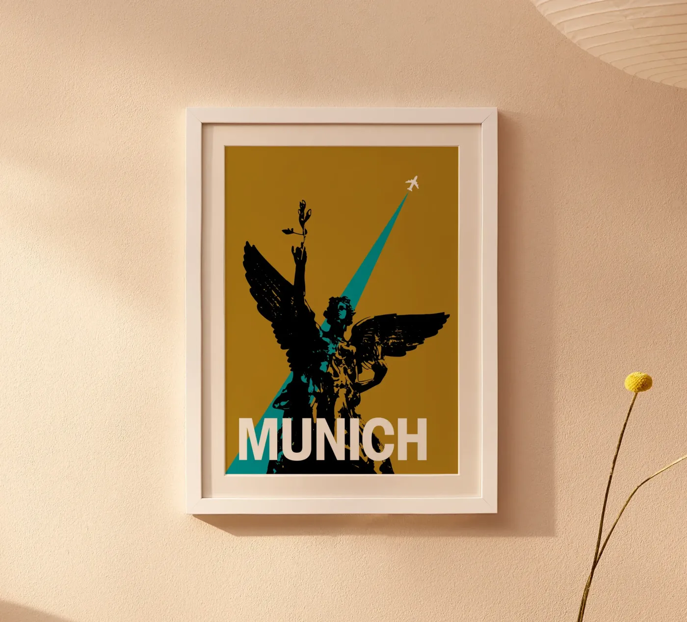 Munich poster by kathrin-krieter