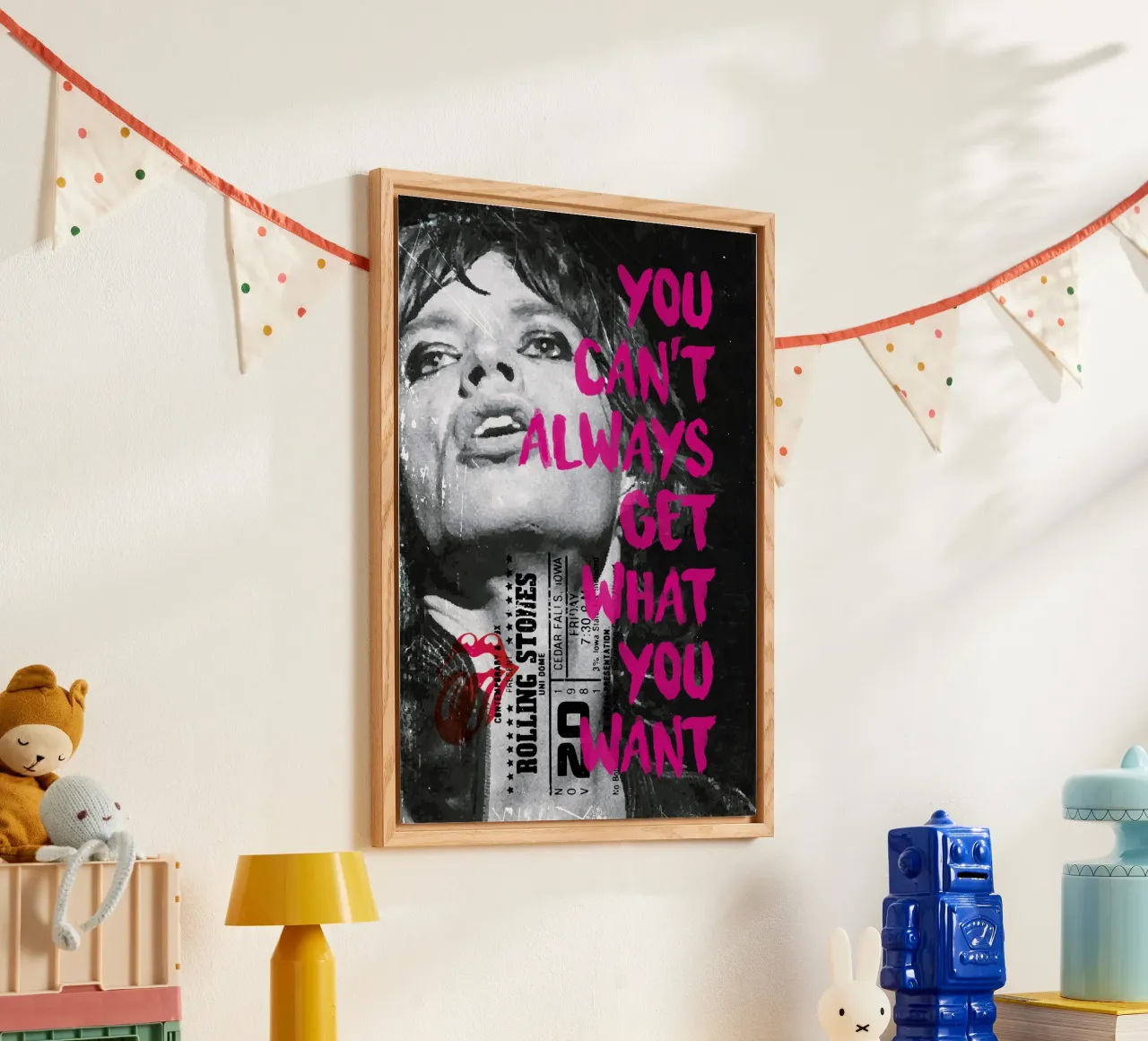 Mick Jagger plexiglass da kathrin-krieter