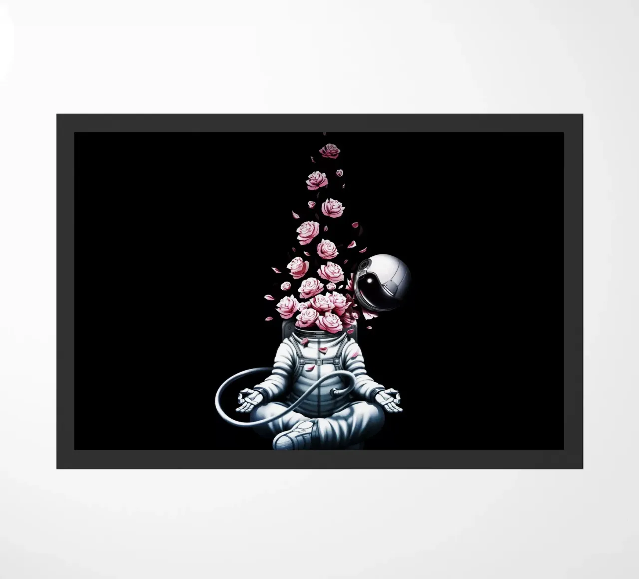 Astro Meditation Rosen Fußmatte von Tobe Fonseca