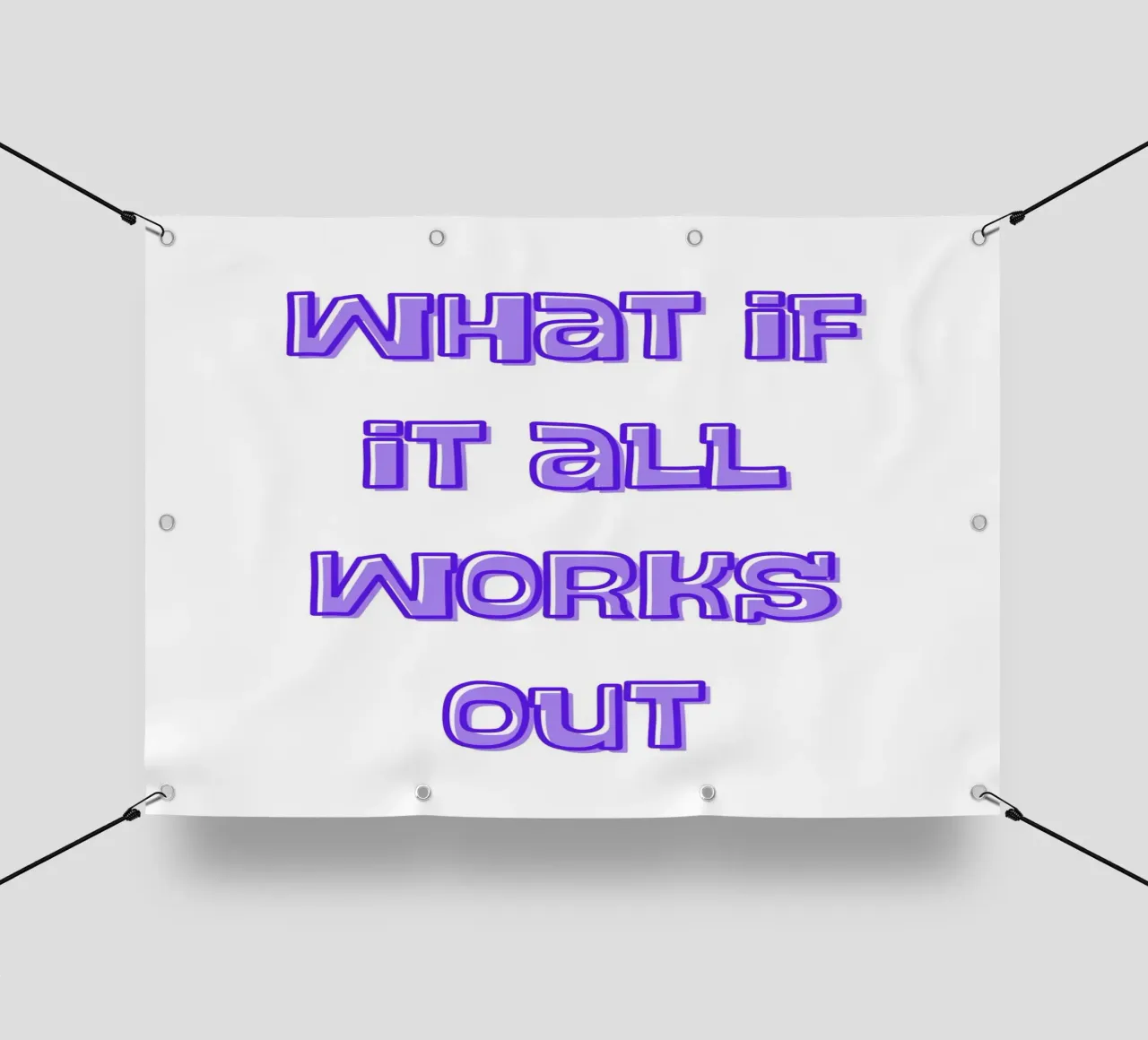 What if it all works out telo in pvc da Quotes on walls