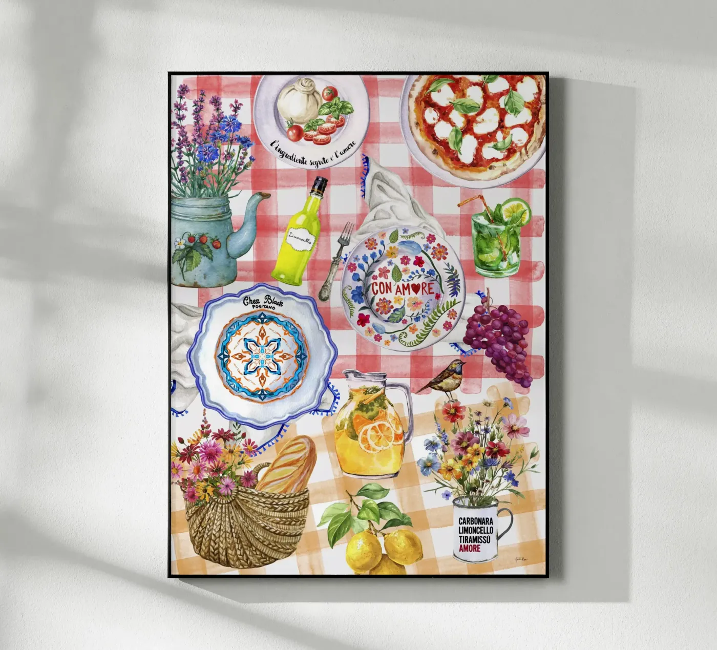 Amalfi Coast plexiglass da Ana Paula Hoppe