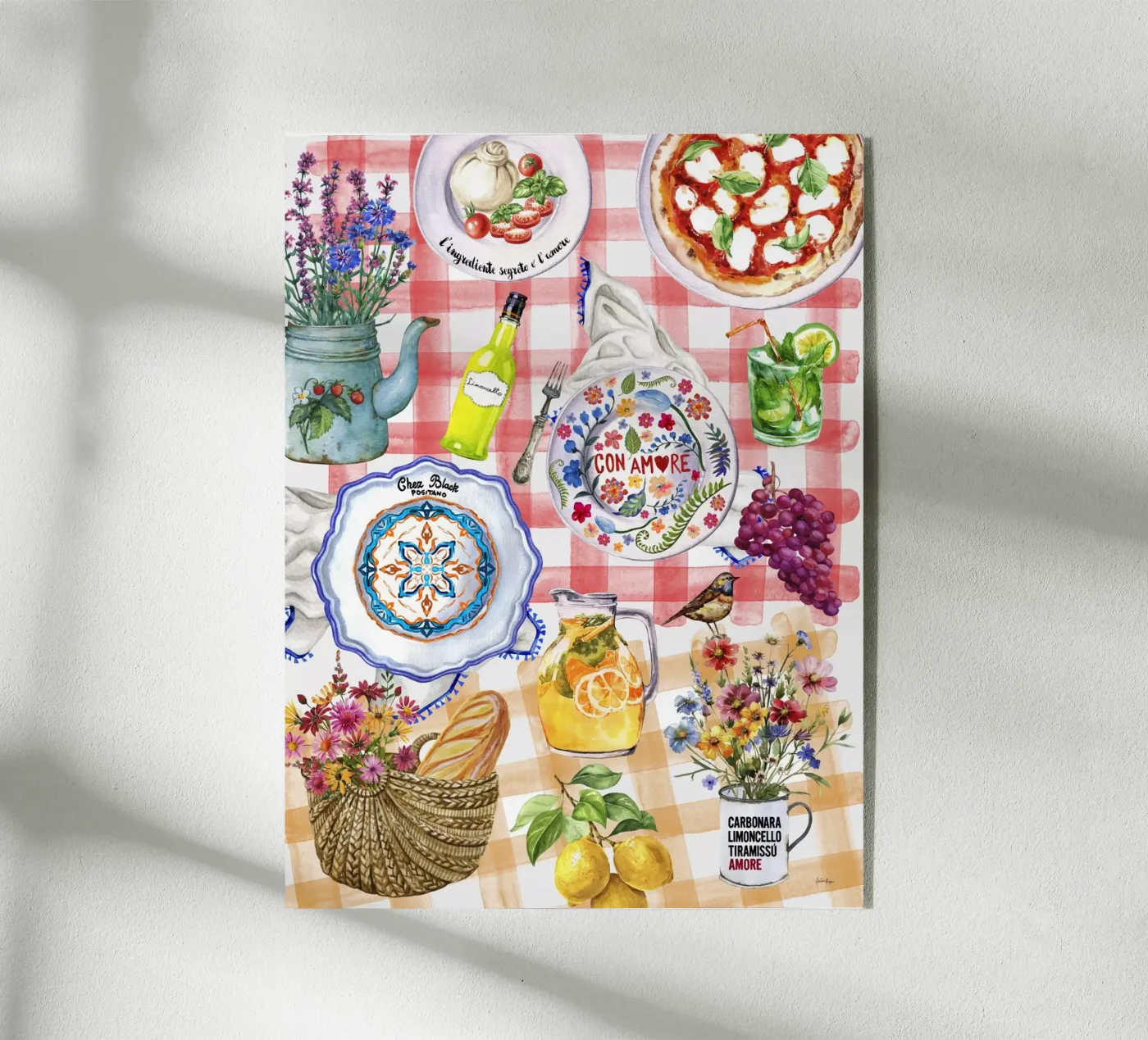 Amalfi Coast plexiglass da Ana Paula Hoppe