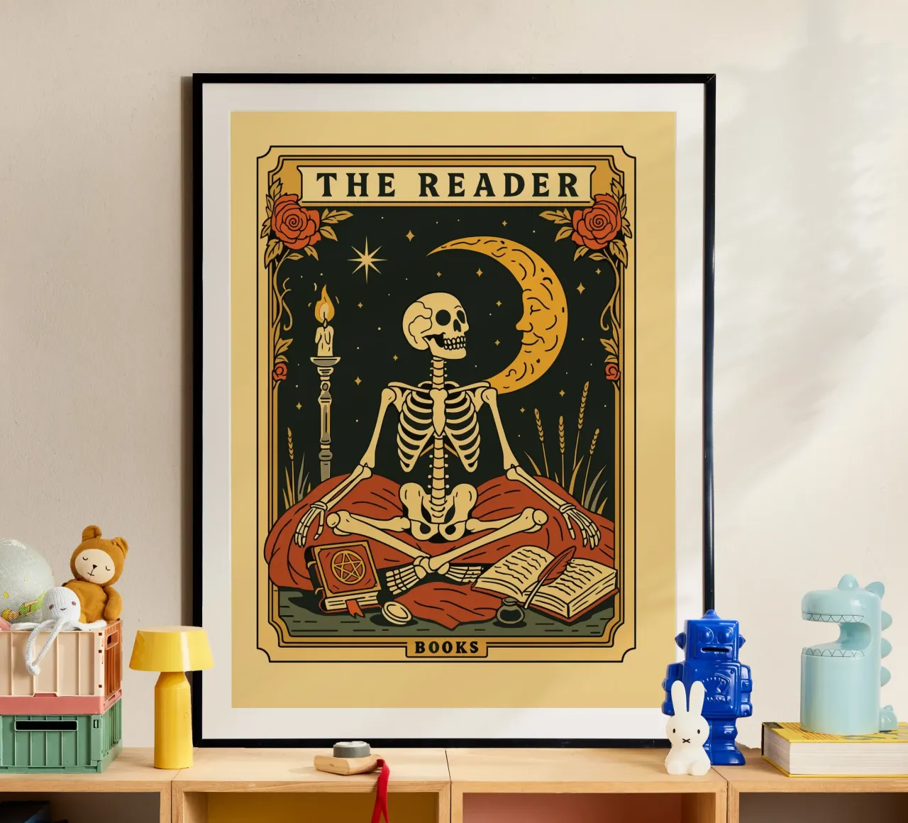 The Reader Tarot poster da vintageshop
