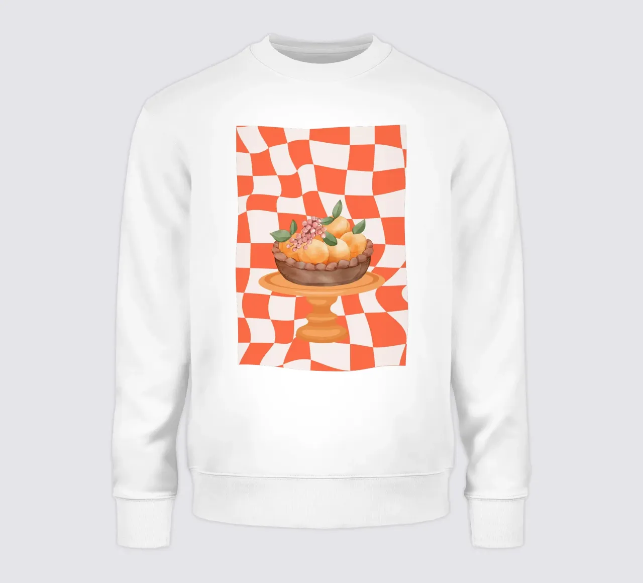 Arancione felpa da DesignArt